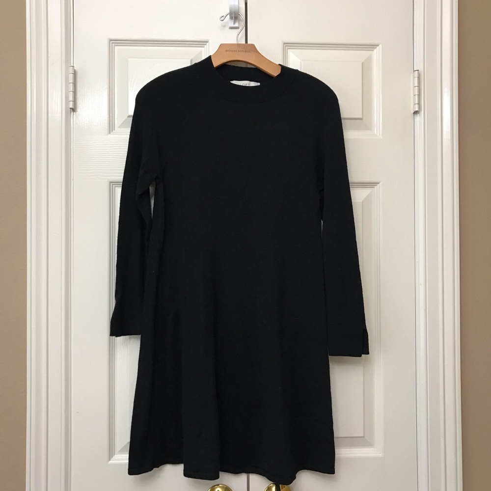 LOFT Black Sweater Dress